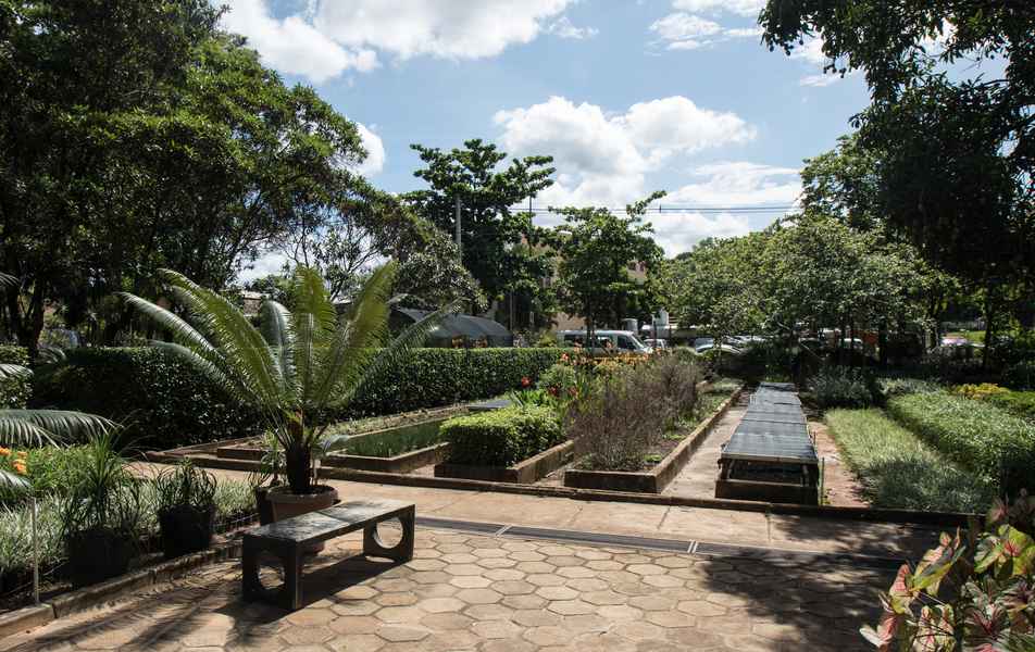 Horto da UFMG, no campus Pampulha