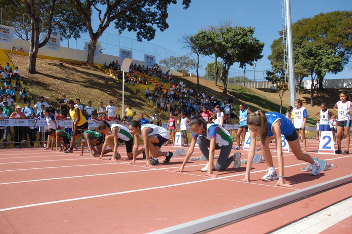 Realização dos Jogos Escolares de Minas Gerais no Centro de Treinamento Esportivo.