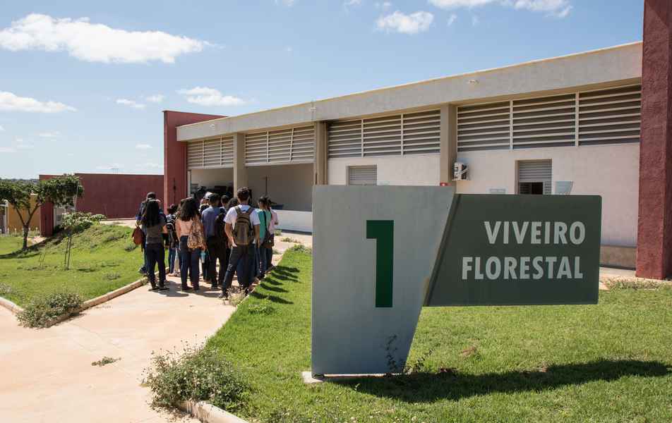 Prédio de Viveiro Florestal no Instituto de Ciências Agrárias (ICA) campus Montes Claros