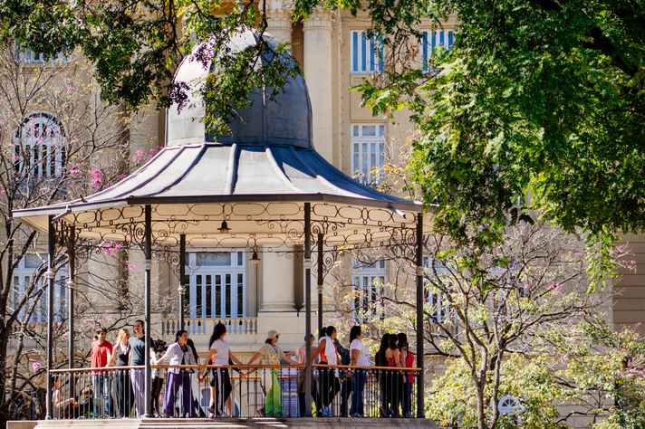 Lucas Braga / UFMG Praça da Liberdade