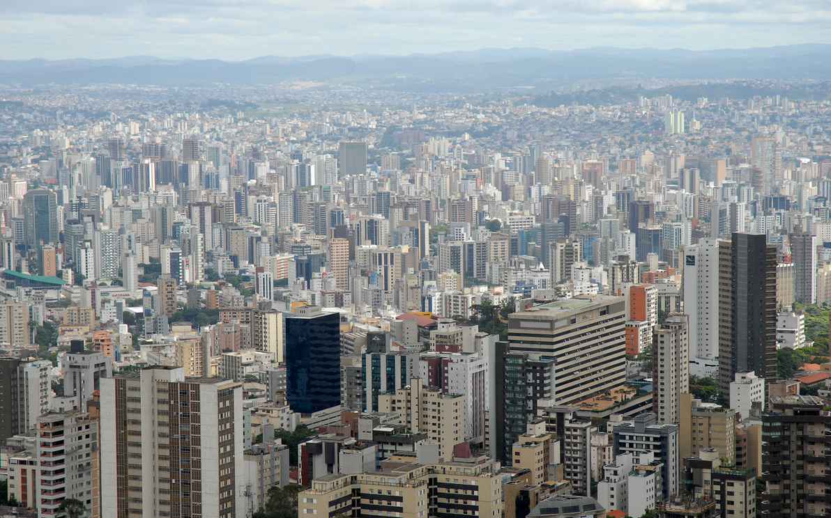 Lucas Braga / UFMG Belo Horizonte vista do Mirante do Mangabeiras