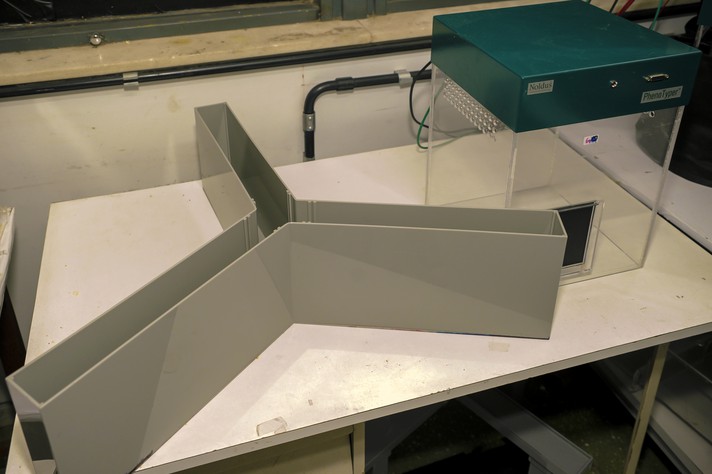 Foto: Jebs Lima | UFMG Equipamentos usados para realizar os testes com os camundongos no ICB