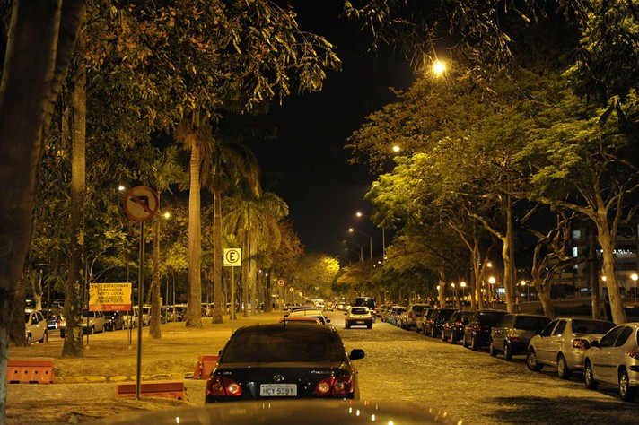 Foca Lisboa / UFMG Avenida central do campus Pampulha, que reúne maior parte das unidades acadêmicas da UFMG