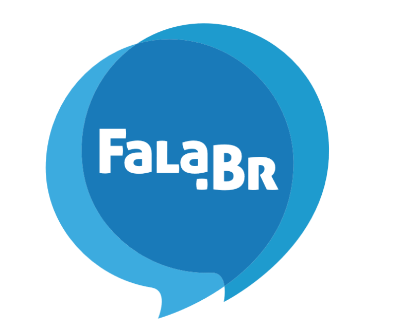 Clique na imagem para acessar o Fala.br Clique na imagem para acessar o Fala.br
